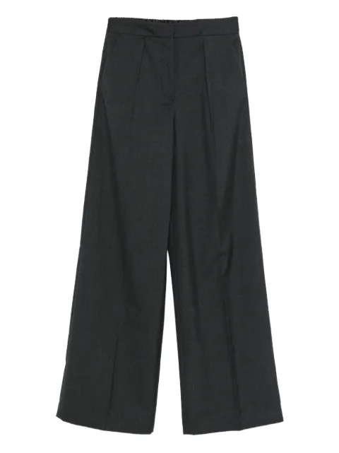JOSEPH pleated wide-leg trousers Grey JF009406