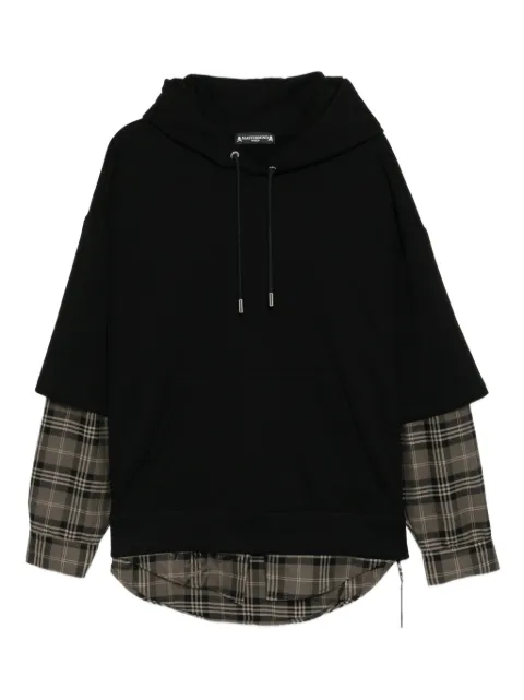 Mastermind World graphic-embroidered hoodie Black MW25S15SW029900