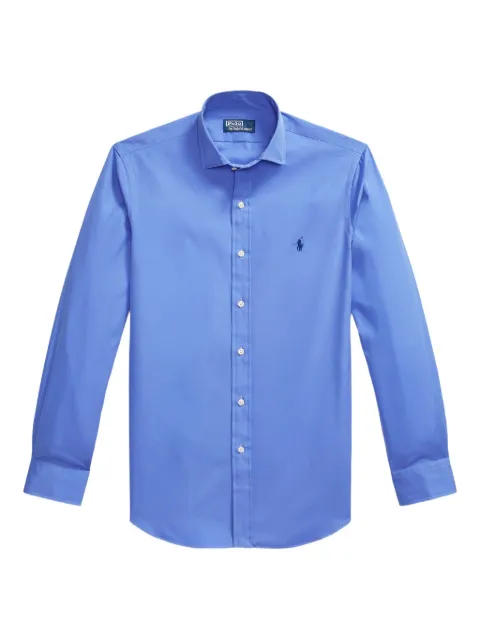 Polo Ralph Lauren embroidered-logo shirt Blue 710P01396002