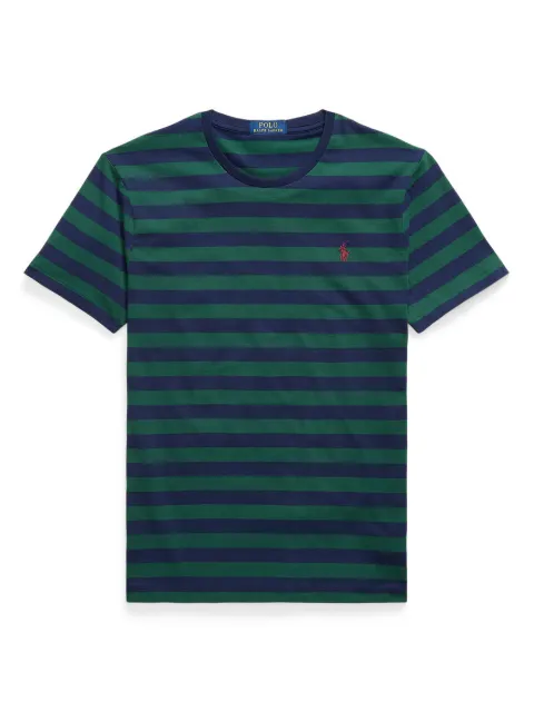 Polo Ralph Lauren striped-pattern crew-neck T-shirt Green 710803479031