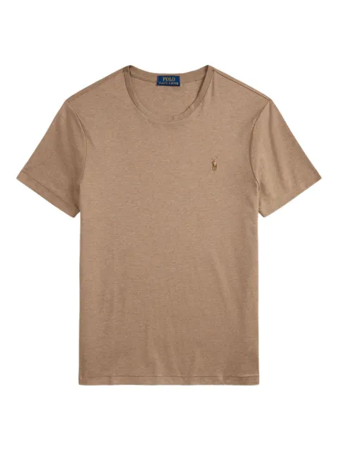 Polo Ralph Lauren embroidered small-logo t-shirt Brown 710740727103
