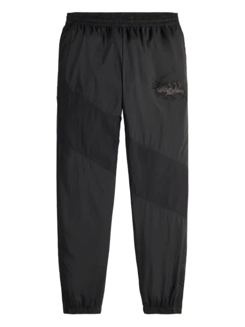 Polo Ralph Lauren panelled embroidered trousers Black 211978202001