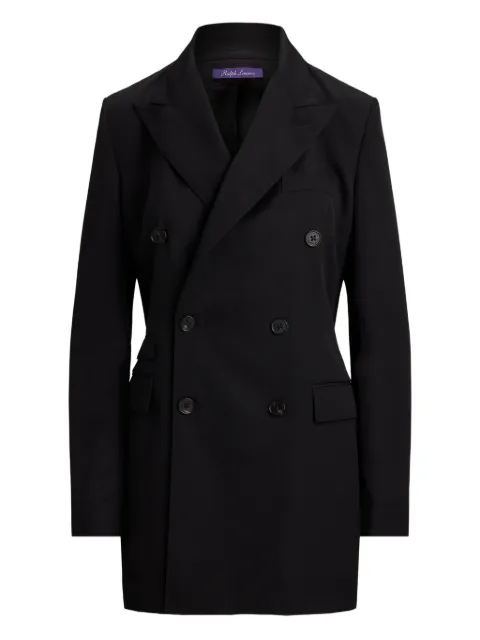 Ralph Lauren Collection double-breasted tailored jacket Black 290P06841001