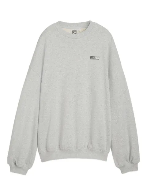 PUMA x Rosé logo-embroidered sweatshirt Grey 63380310