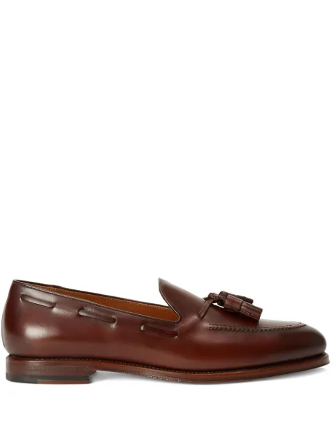 Polo Ralph Lauren Maestra tassel leather loafers Brown 811967540001