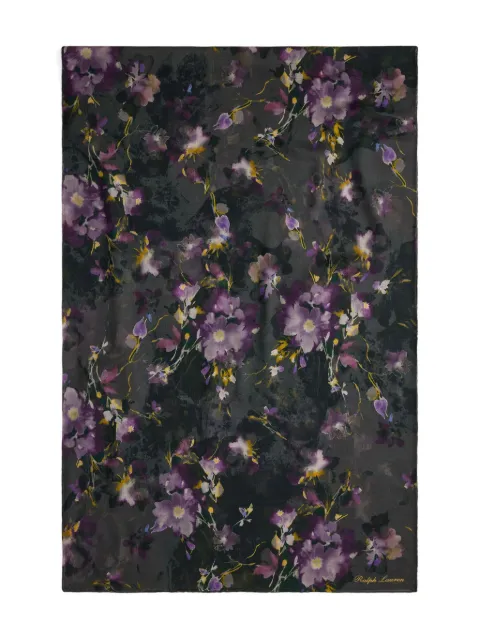 Ralph Lauren Collection floral-print scarf Green 434P07377001