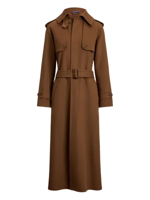 Ralph Lauren Collection belted trench coat Brown 290P06789001