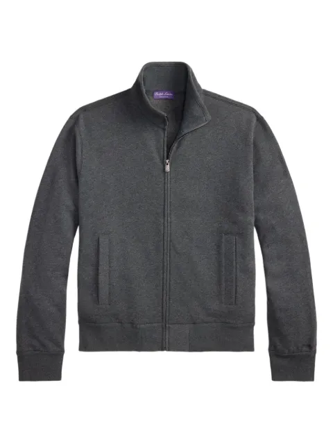 Ralph Lauren Purple Label zip-front pocket-detail sweatshirt Grey 790981756001