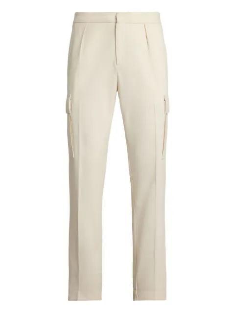 Ralph Lauren Purple Label pleated cargo-pockets trousers Neutrals 798982370001