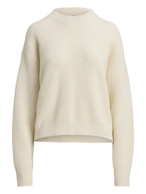 Ralph Lauren Collection ribbed sequin-embellished sweater Neutrals 290P03531001