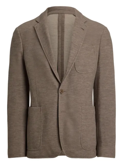Ralph Lauren Purple Label single-breasted blazer Neutrals 798982305001