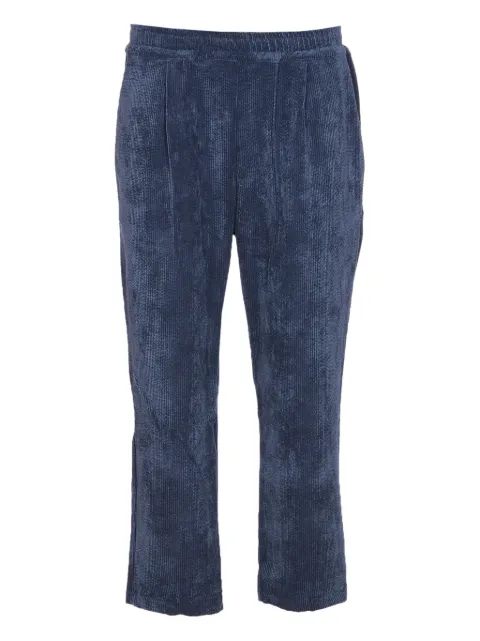 Family First elastic-waist corduroy trousers Blue PF2502DARKBLUE