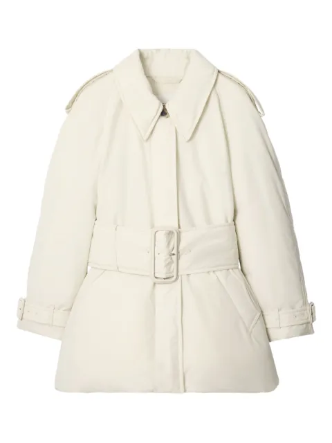 Burberry Berryhill belted padded coat White 8116734