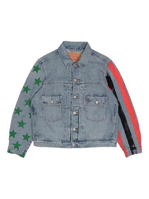 Denim Tears Cactus Tears Denim Plant denim jacket Blue DT191