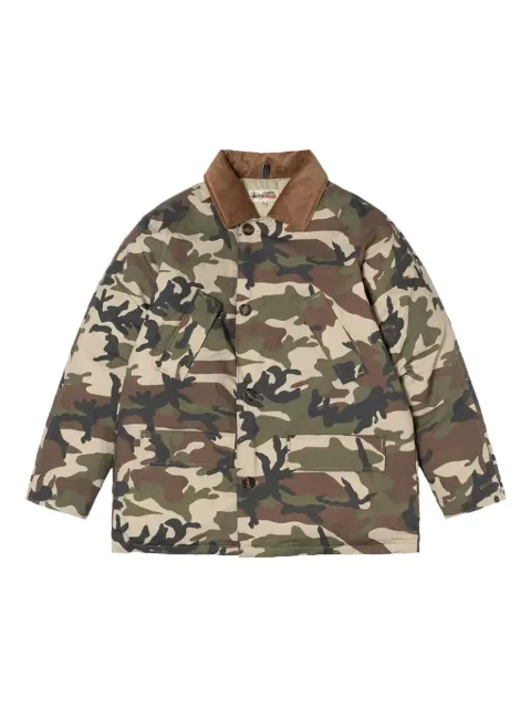 Denim Tears x Stüssy camouflage-pattern jacket Green DT186