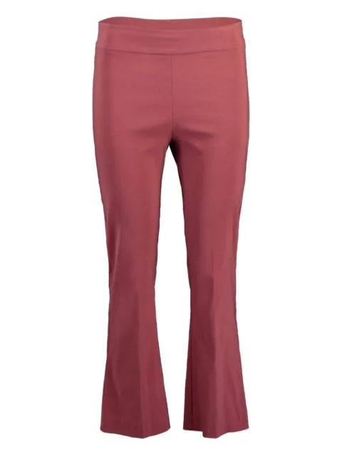 Avenue Montaigne Leo cropped trousers Red LEOF954SANGRIA