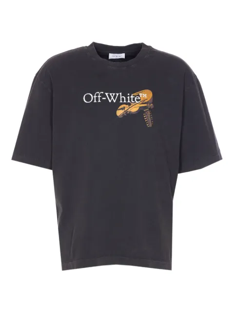 Off-White graphic-print T-shirt Black OMAA120F25JER00V1301