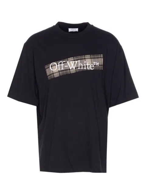 Off-White logo-print T-shirt Black OMAA120F25JER00N1001