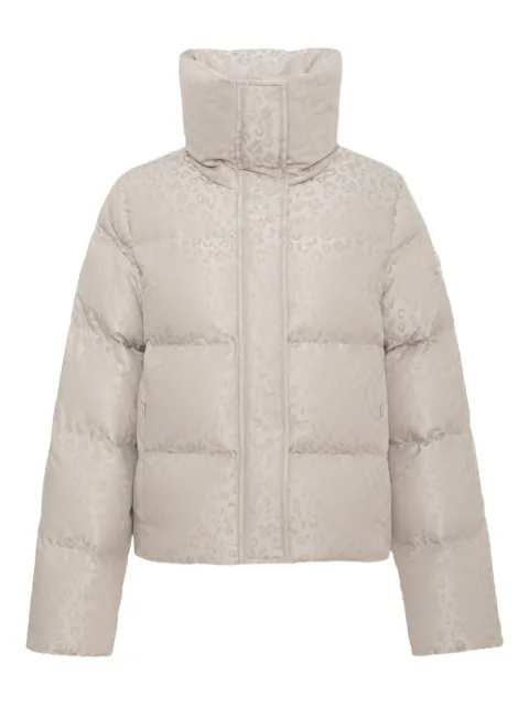 Colmar leopard-print quilted jacket Neutrals 21894ZO06