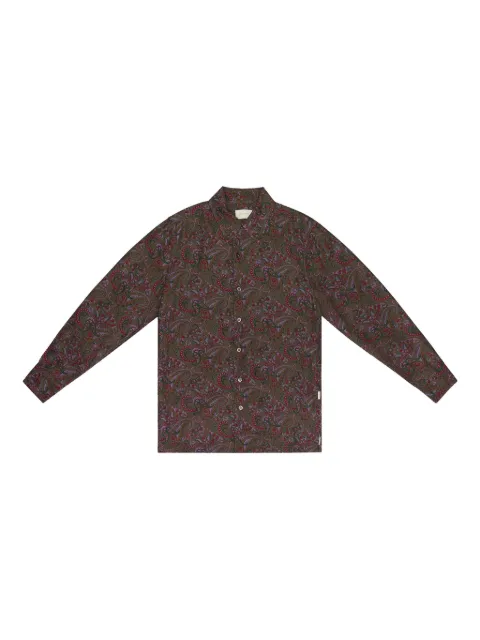Aimé Leon Dore Stadium paisley-print "Brown" shirt Brown ALDMTPS0062