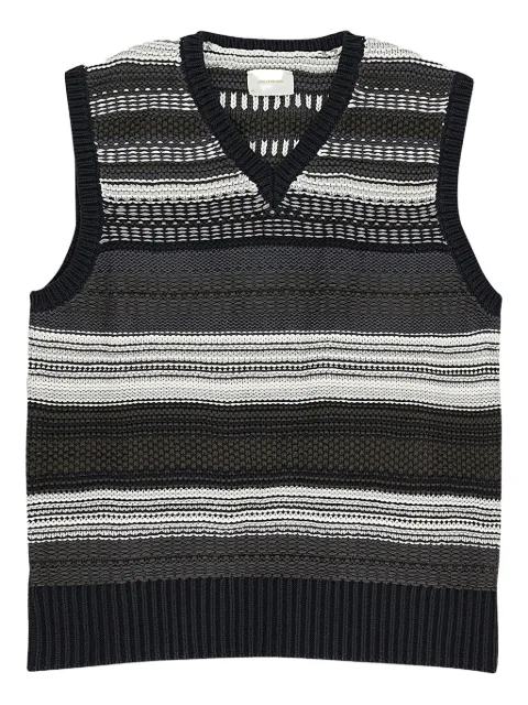 Aimé Leon Dore Stadium striped "Black/White" vest Black ALDMTPS0107