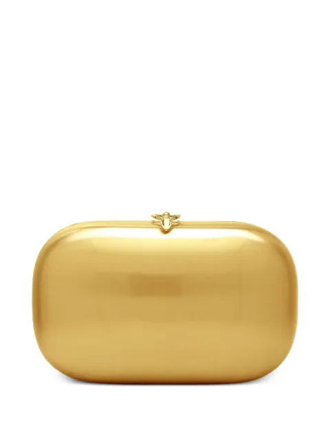 Jeffrey Levinson Elina clutch bag Gold ELINAPLUSSATINGOLD