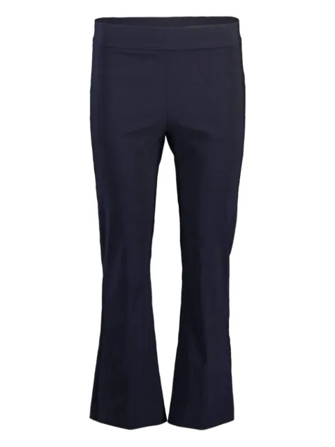 Avenue Montaigne Leo flared trousers Blue LEOF954NVY