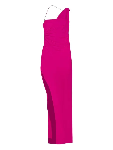 The Sei Bardot asymmetric draped maxi dress Pink TS9126BORCHID