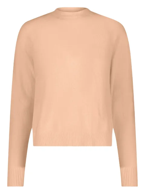MINNIE ROSE raglan-sleeve crew-neck sweater Neutrals YR72189215