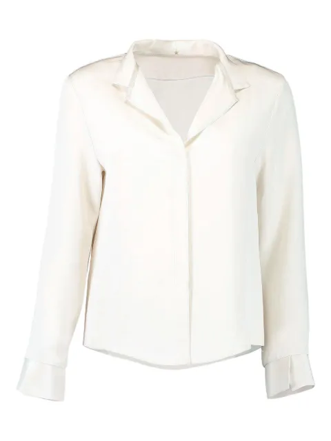 Peter Cohen cuffed-sleeves buttoned blouse Neutrals 3904FPCRE