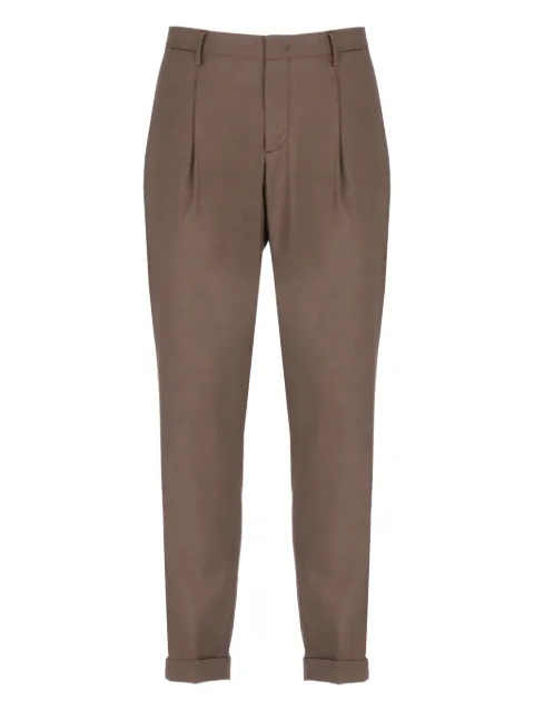 Briglia 1949 Tiberios pleated trousers Brown TIBERIOS400100097