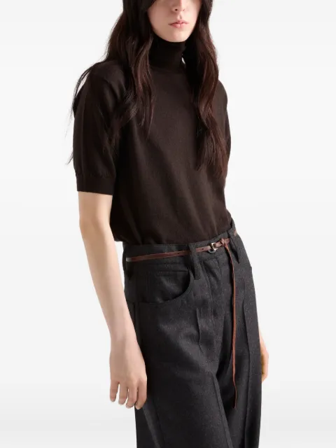 Prada turtleneck sweater Brown P26563SAEO17O0