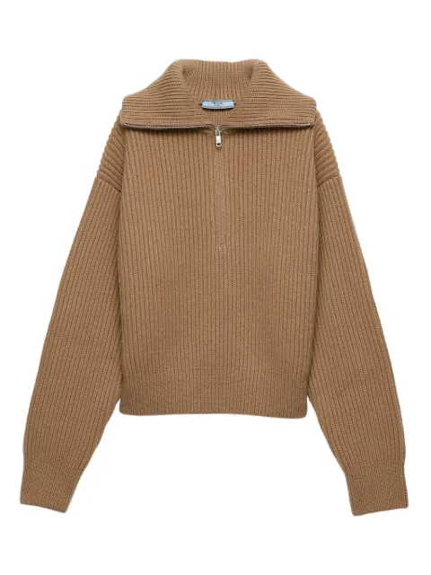 Prada cashmere sweater Brown P24S2MSOOO172A