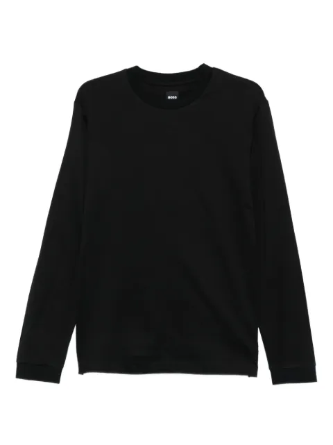 BOSS cotton sweater Black 50549387