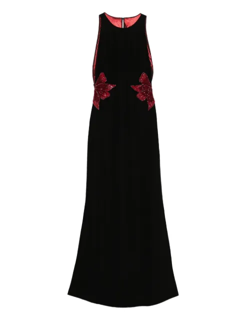 AAVVA sequin-embellished sleeveless dress Black AV1439