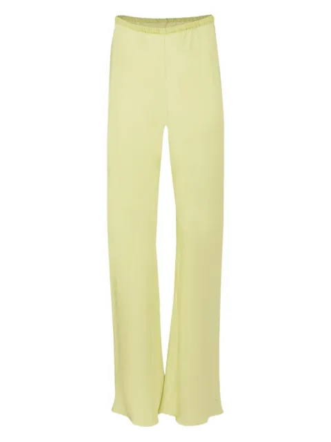 Peter Cohen Bias wide-leg trousers Yellow 2084FPPIS