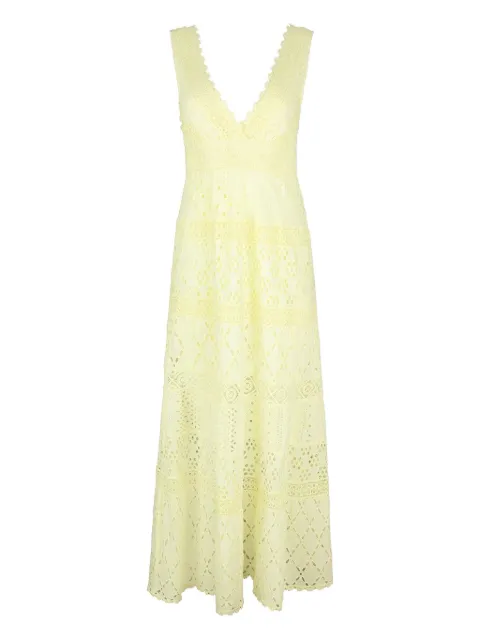 Temptation Positano Paglia dress Yellow PAGLIAMIDIGIALLO