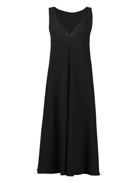 Peter Cohen Glide sleeveless midi dress Black 4041TJBLK