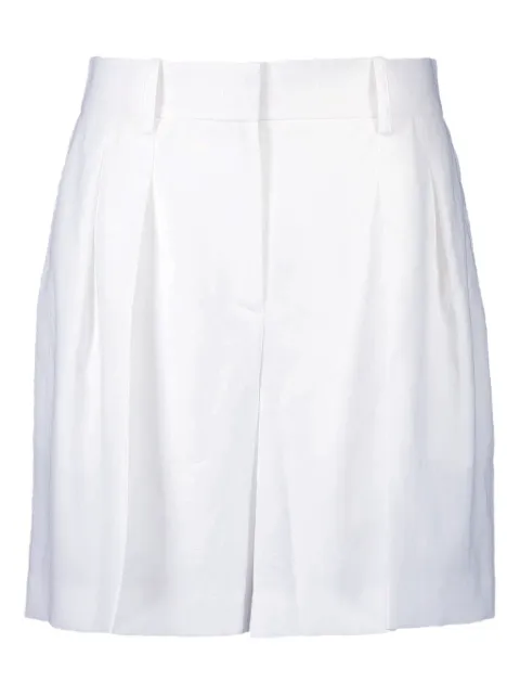 Michael Kors Collection pleated shorts White GPA8190208100