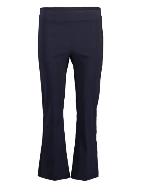 Avenue Montaigne Leo flared-leg pants Blue F1536