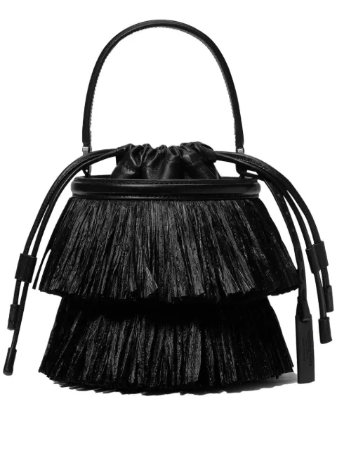 Michael Kors Collection mini Ischia bucket bag Black 31S5PISB1L001