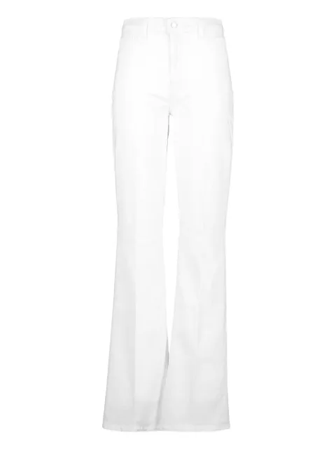 L'Agence Ali flared trousers White 2860KBOBLAN