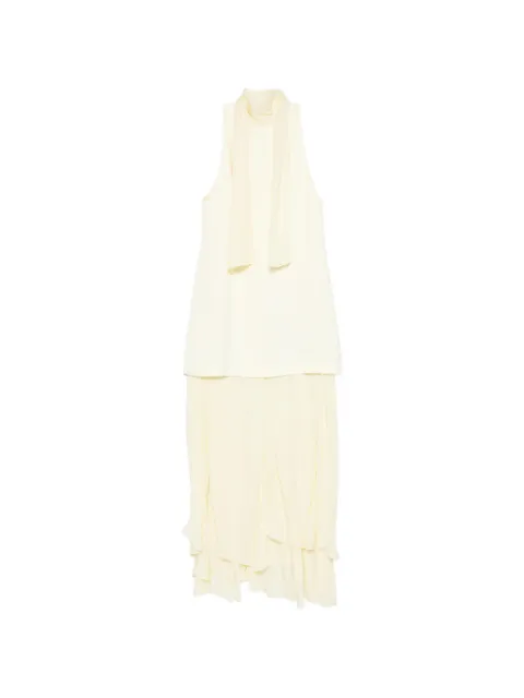 Brandon Maxwell sleeveless midi dress Yellow DR815PS26