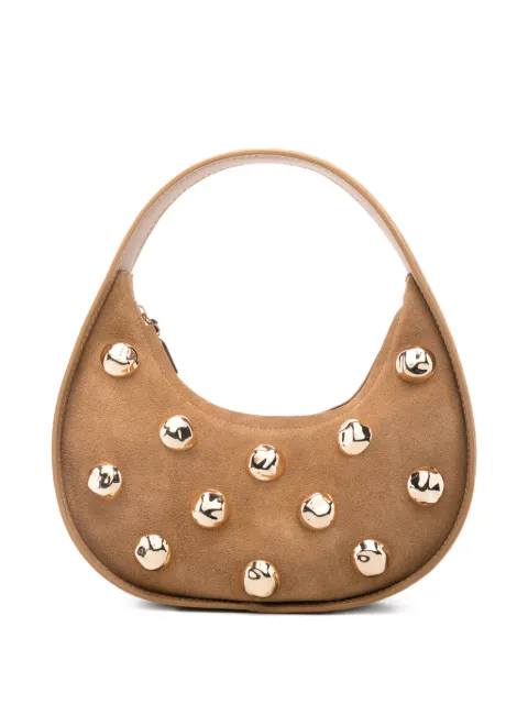 SIMKHAI Finn studded shoulder bag Neutrals 126H020SUE