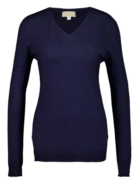 120% Lino cashmere sweater Blue 32ELIW39EN000G429