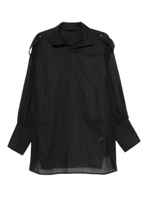 THELATEST drop-shoulder blouse Black TLW04001T0172ABTP