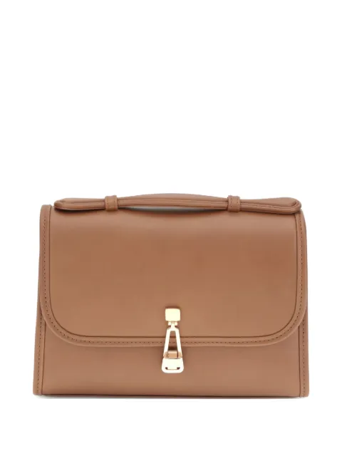 Gabriela Hearst small Leonora top-handle clasp bag Neutrals GH782L084