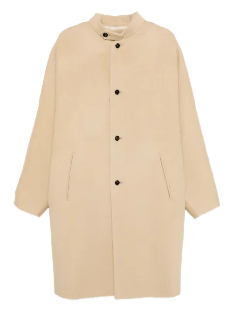 System single-breasted coat Neutrals SH2F9WCTT05M