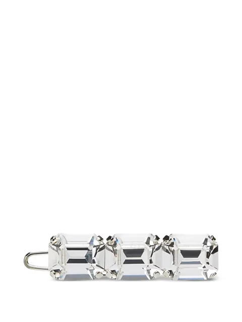 Maison Michel crystal-embellishment hair clip Silver 3139001001