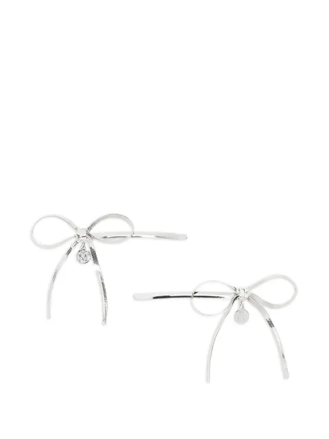 Maison Michel bow-embellished hair slides 3133001001